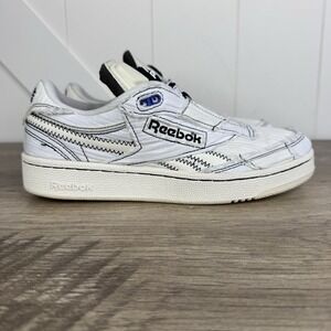 Market x Reebok Club C 85 Pump White Limited Edition Mens Size‎ 7.5 Chalk Black